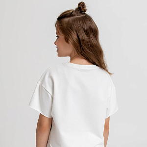 Костюм с шортами MIZA, молочный